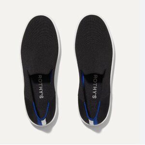 Rothy's Shoes Womens Size 10 The Original Casual Sneaker Black Slip On